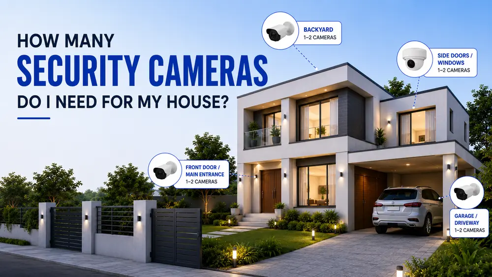 How Many Security Cameras Do I Need for My House